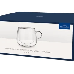 Artesano Hot&Cold Beverages Cappuccino Glass, Set of Two