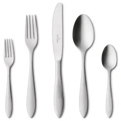 Arthur 30-Piece Brushed Cutlery Set