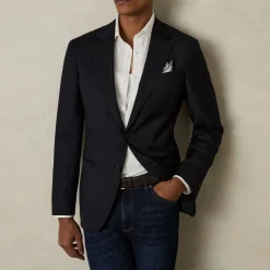 Aspire Single-Breasted Suit Jacket