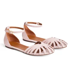 Aubrey Plaited Front Flat Sandals