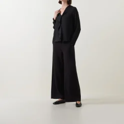 Audai Asymmetric Ruffle Blouse
