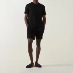 Austin Logo Drawstring Lounge Shorts