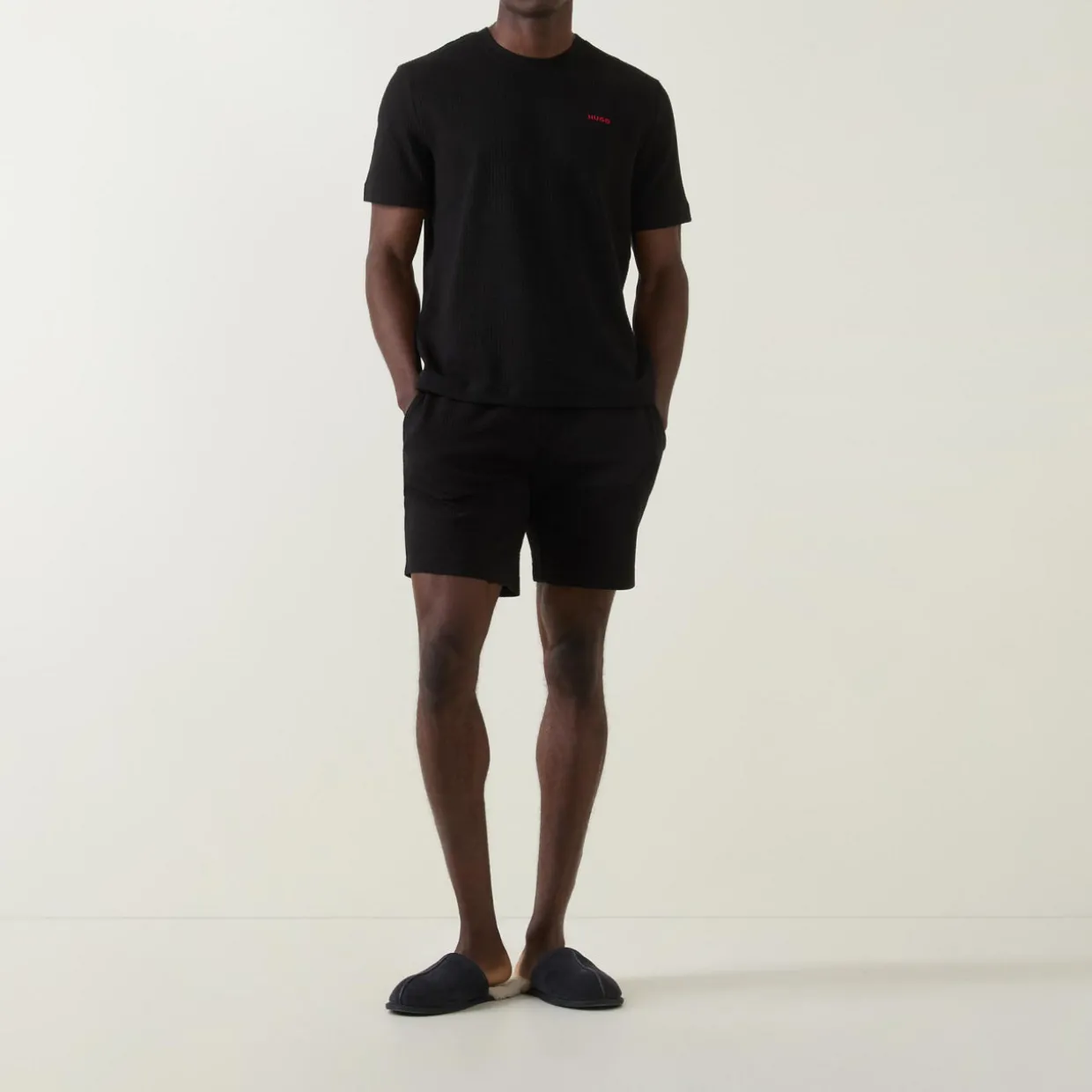 Austin Logo Drawstring Lounge Shorts