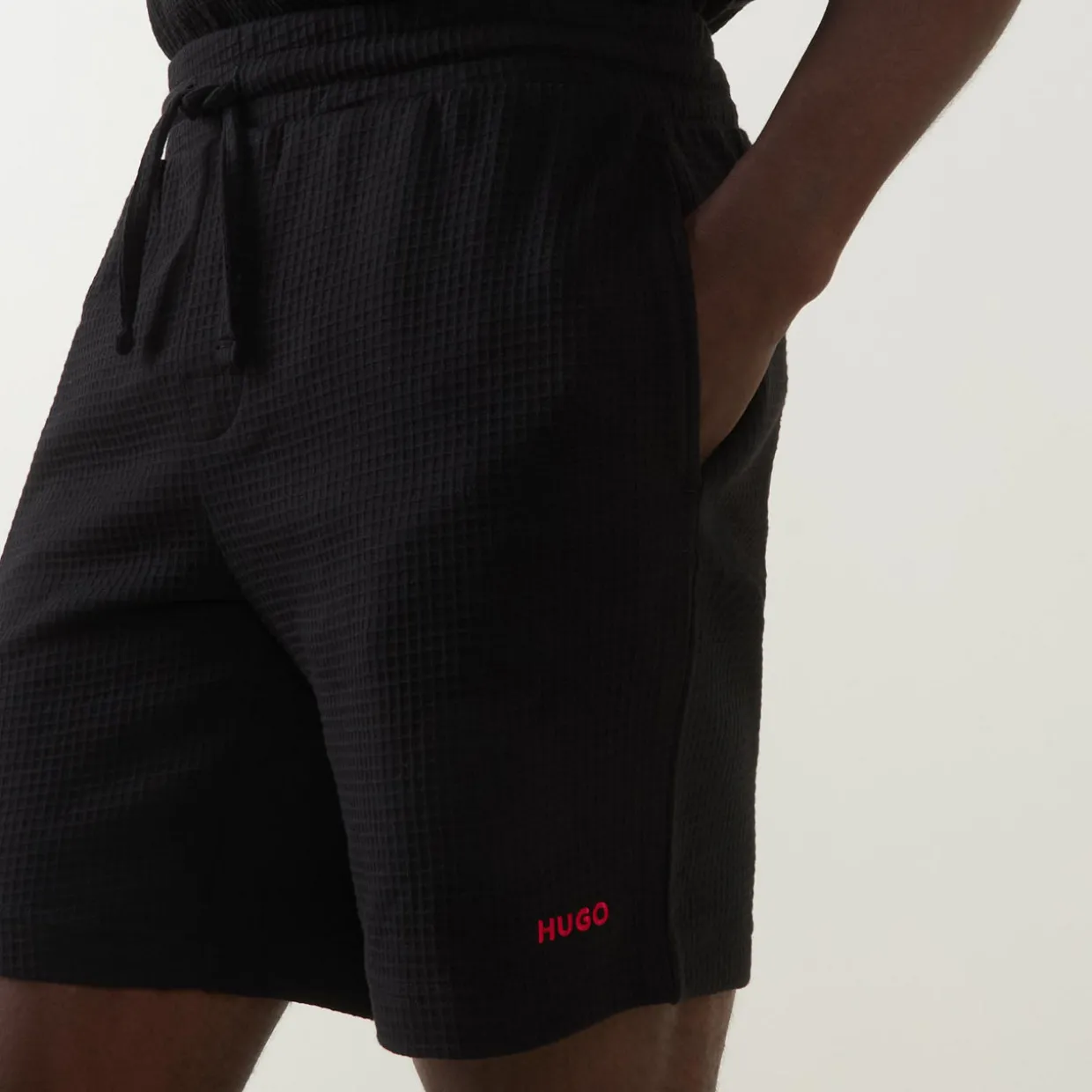 Austin Logo Drawstring Lounge Shorts