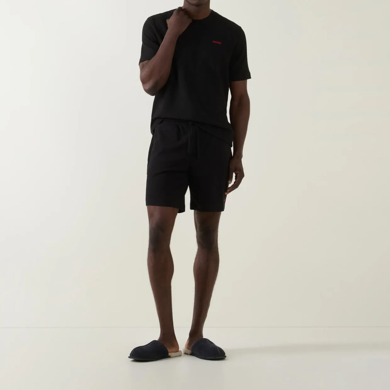 Austin Logo Drawstring Lounge Shorts