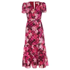 Azalea Floral Flared Dress