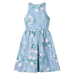 Azul Embellished Denim Mini Dress