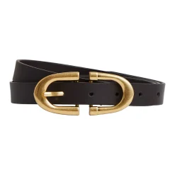 Bailey Leather Horseshoe Buckle Belt