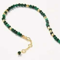 Bali Malachite Beaded Bracelet