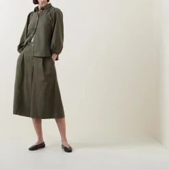 Ballari Cropped Wide Leg Trousers