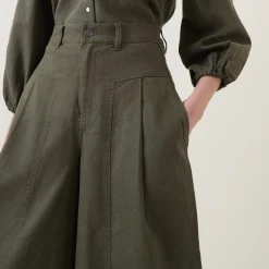 Ballari Cropped Wide Leg Trousers