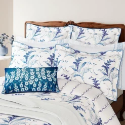 Baroque Duvet Set Indigo Blue