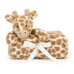 Bashful Giraffe Blanket