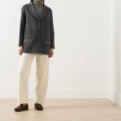 Baviera Double-Faced Peacoat