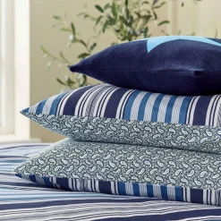 Beach Duvet Set Blue/Navy