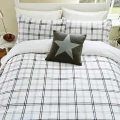 Beach Duvet Set Grey