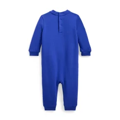 Bear Logo Fleece Overalls 3-9 Months