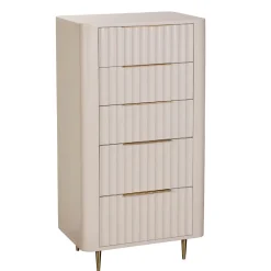 Bella 5-Drawer Tall Chest