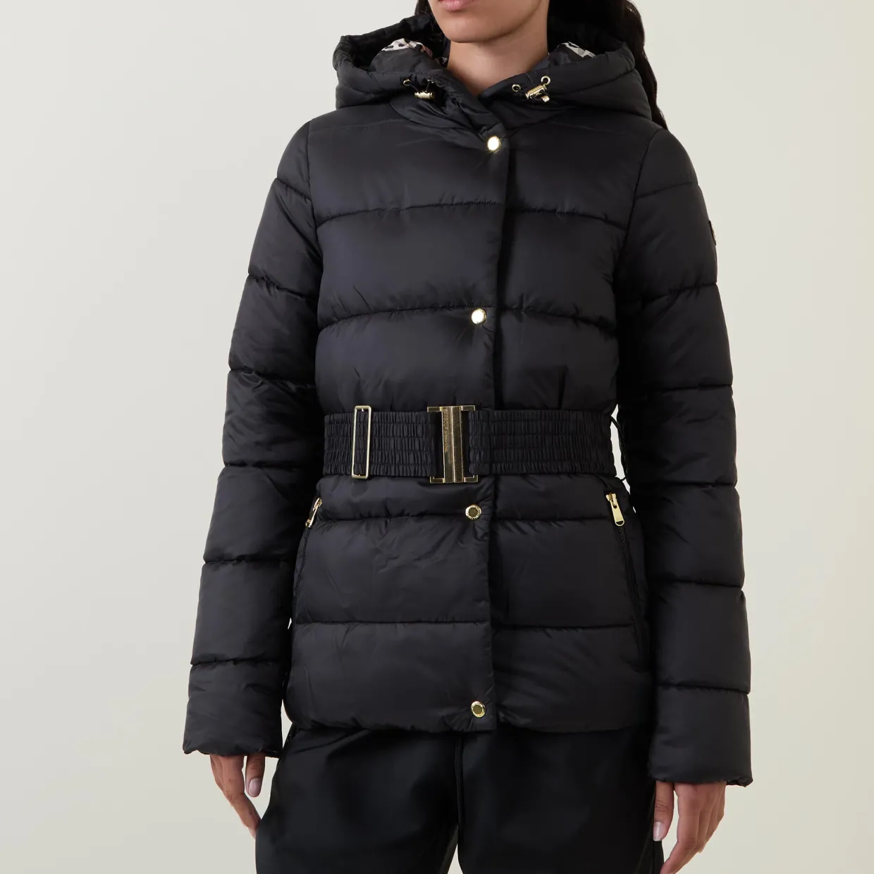 Belted Puffer Jacket