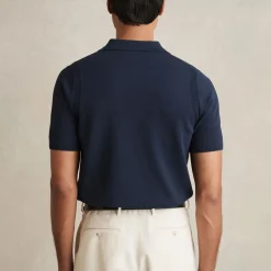 Berkley Half-Zip Knitted Polo Shirt
