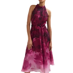 Bethany Floral Flared Dress