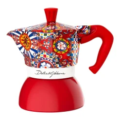 Bialetti X Dolce & Gabbana Moka Induction 2-Cup