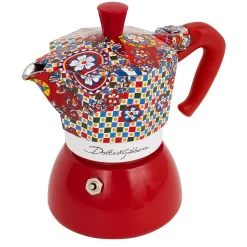 Bialetti X Dolce & Gabbana Moka Induction 4-Cup