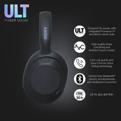 Black Ult Bluetooth Digital Noise Cancel