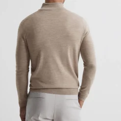 Blackhall Merino Wool Zip Neck Sweater