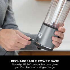 Blast Cordless Portable Blender, Black