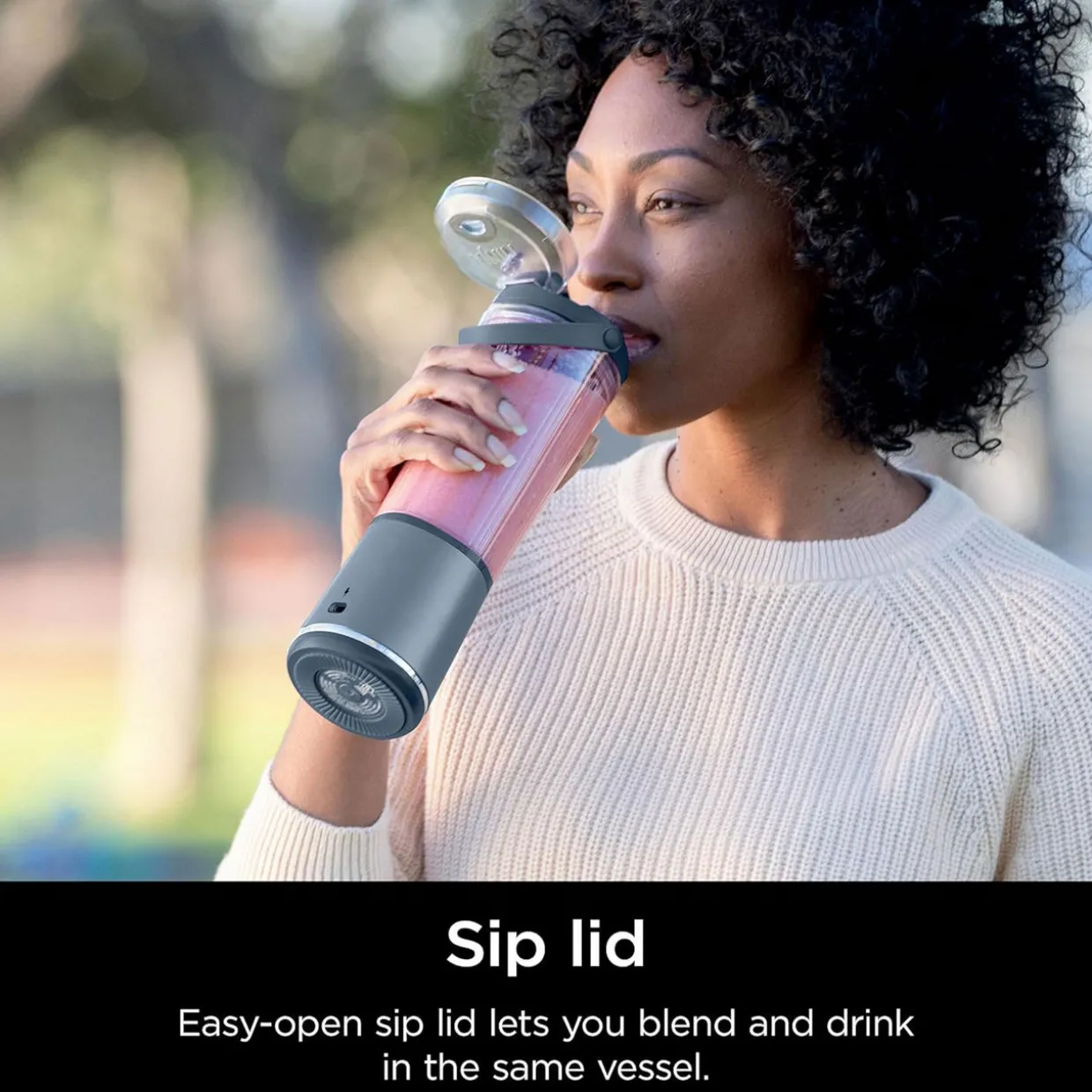 Blast Cordless Portable Blender Denim Blue