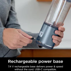Blast Cordless Portable Blender Denim Blue