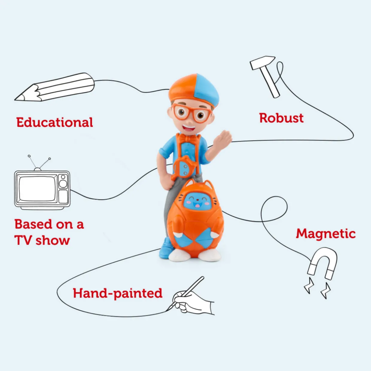 Blippi Audio Figure