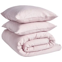 Blush Pure Linen Duvet Set