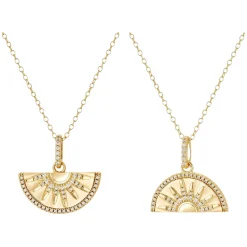 Bonded by Sunlight Necklace, Set of Two
