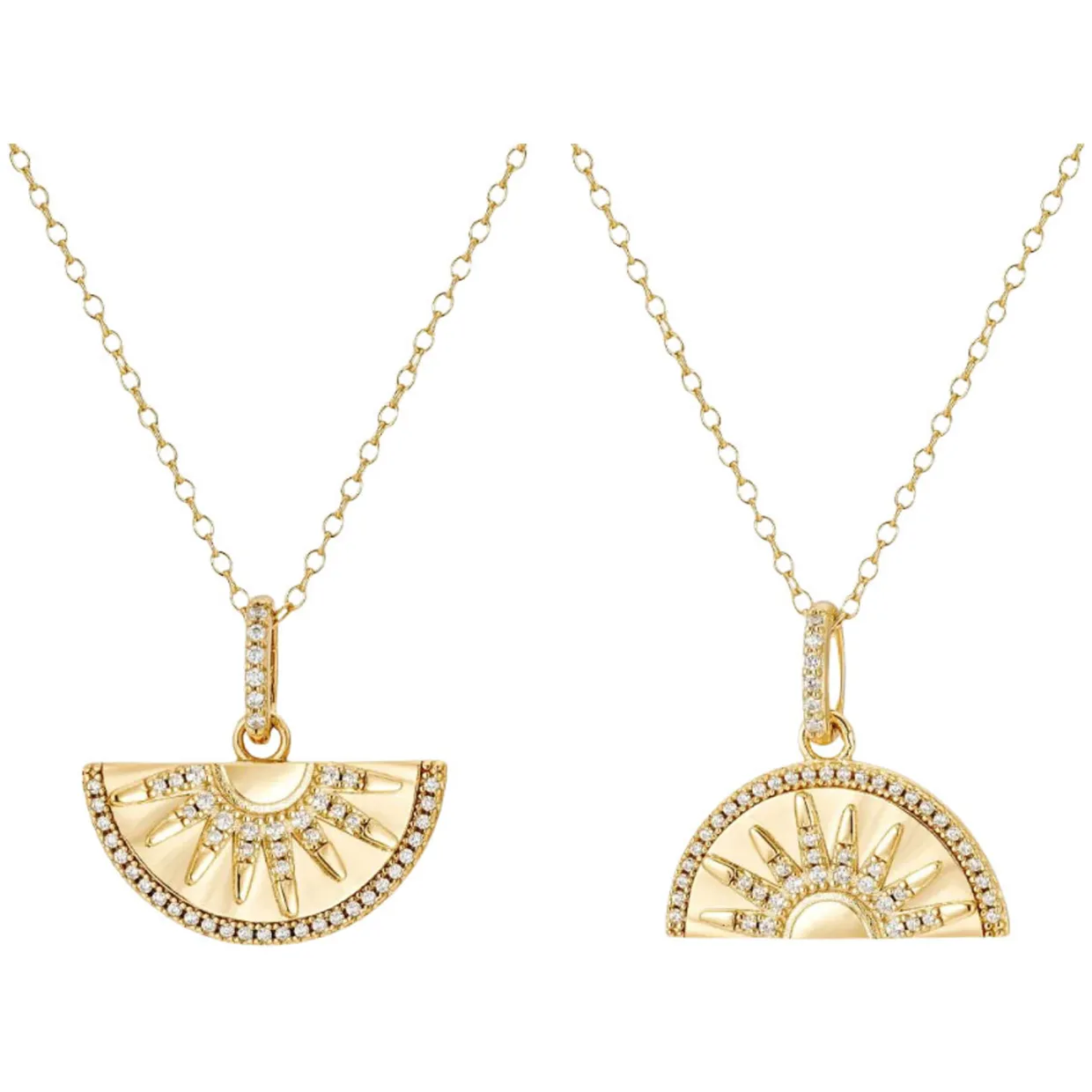 Bonded by Sunlight Necklace, Set of Two