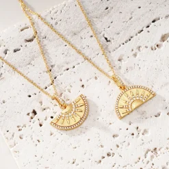 Bonded by Sunlight Necklace, Set of Two