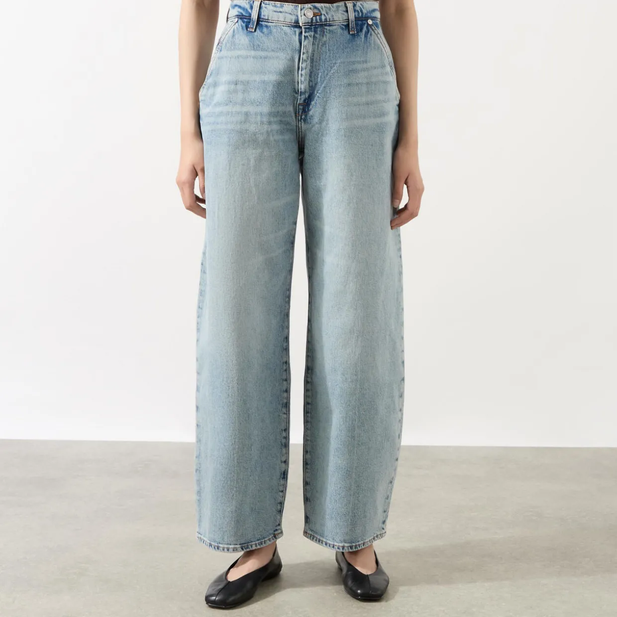 Bonnie High-Rise Wide Leg Jeans