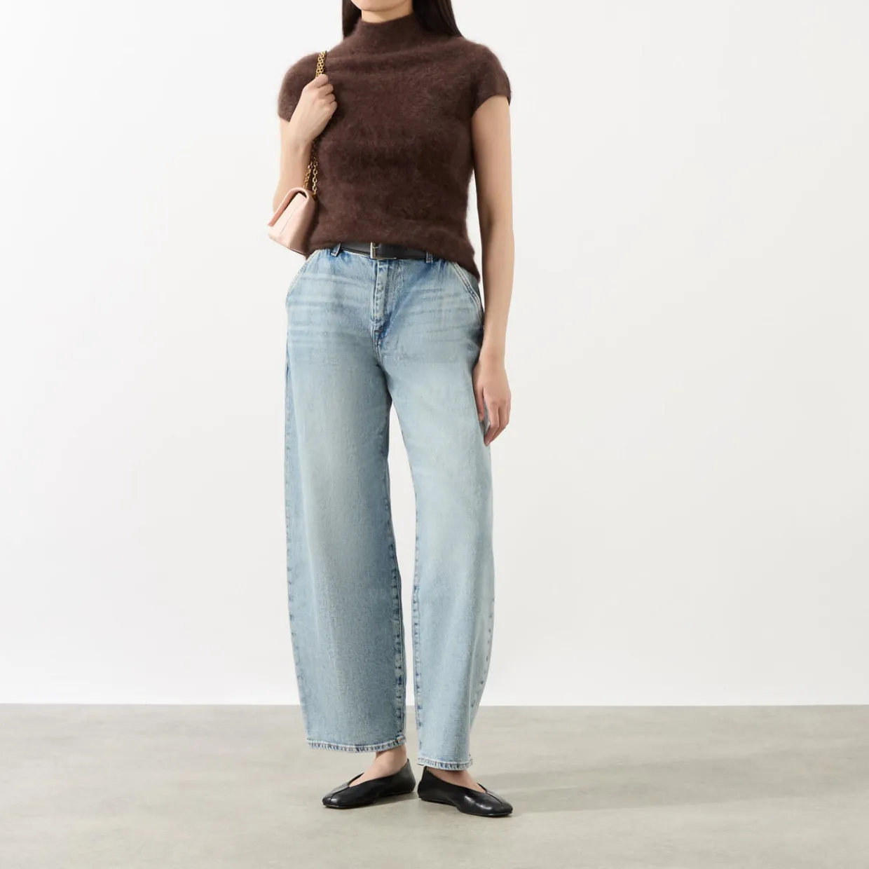 Bonnie High-Rise Wide Leg Jeans