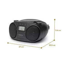 Boom box Cd Player Black