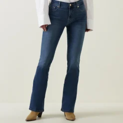 Bootcut Bair Mid-Rise Jeans
