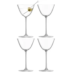 Borough Martini Glasses Set Of Four