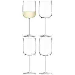 Borough Wine Glasses Set Of Four 380ml