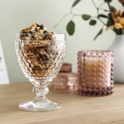 Boston Red Wine Goblet, Set of Four