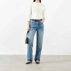 Bray Ruched Long-Sleeved Top