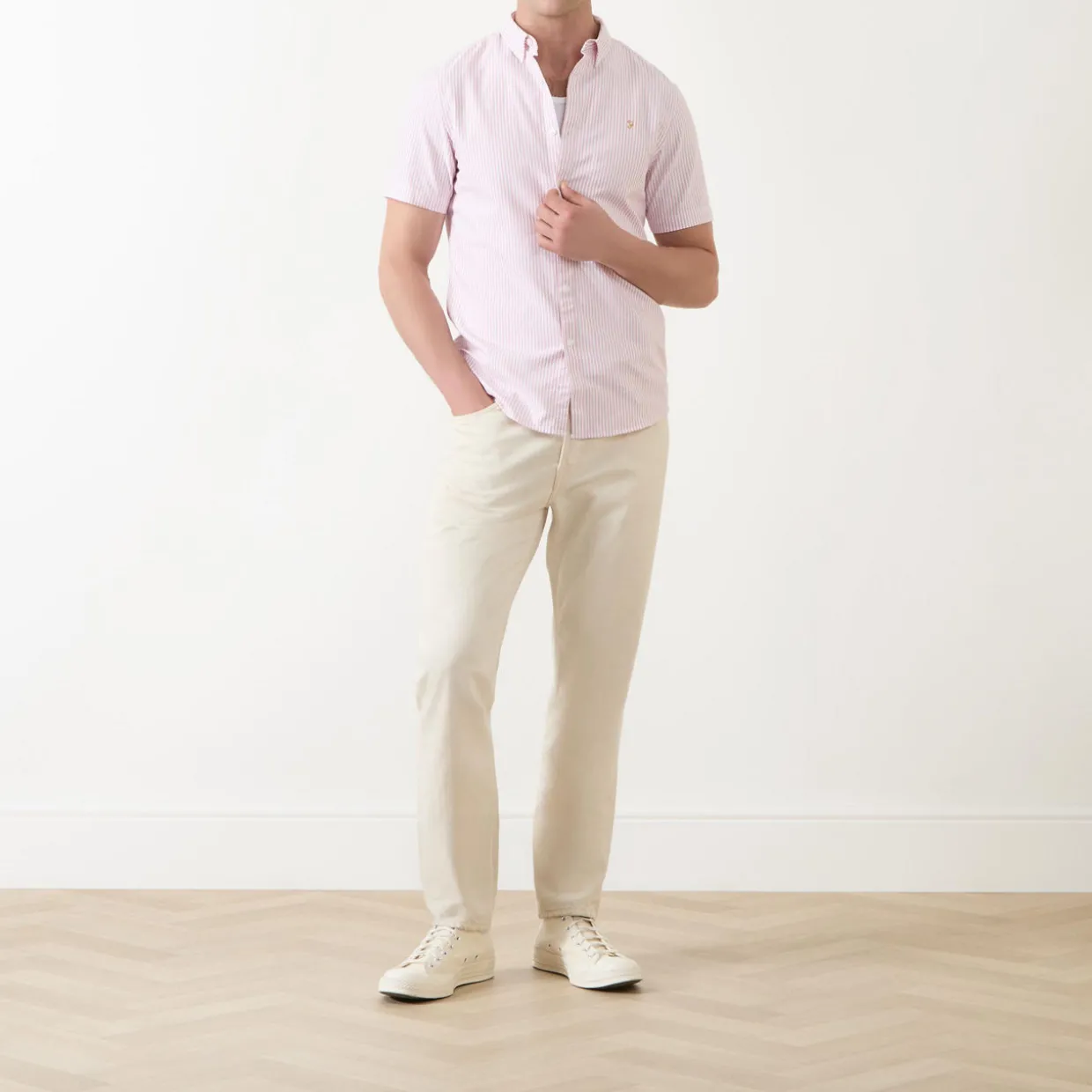 Brewer Striped Casual Shirt
