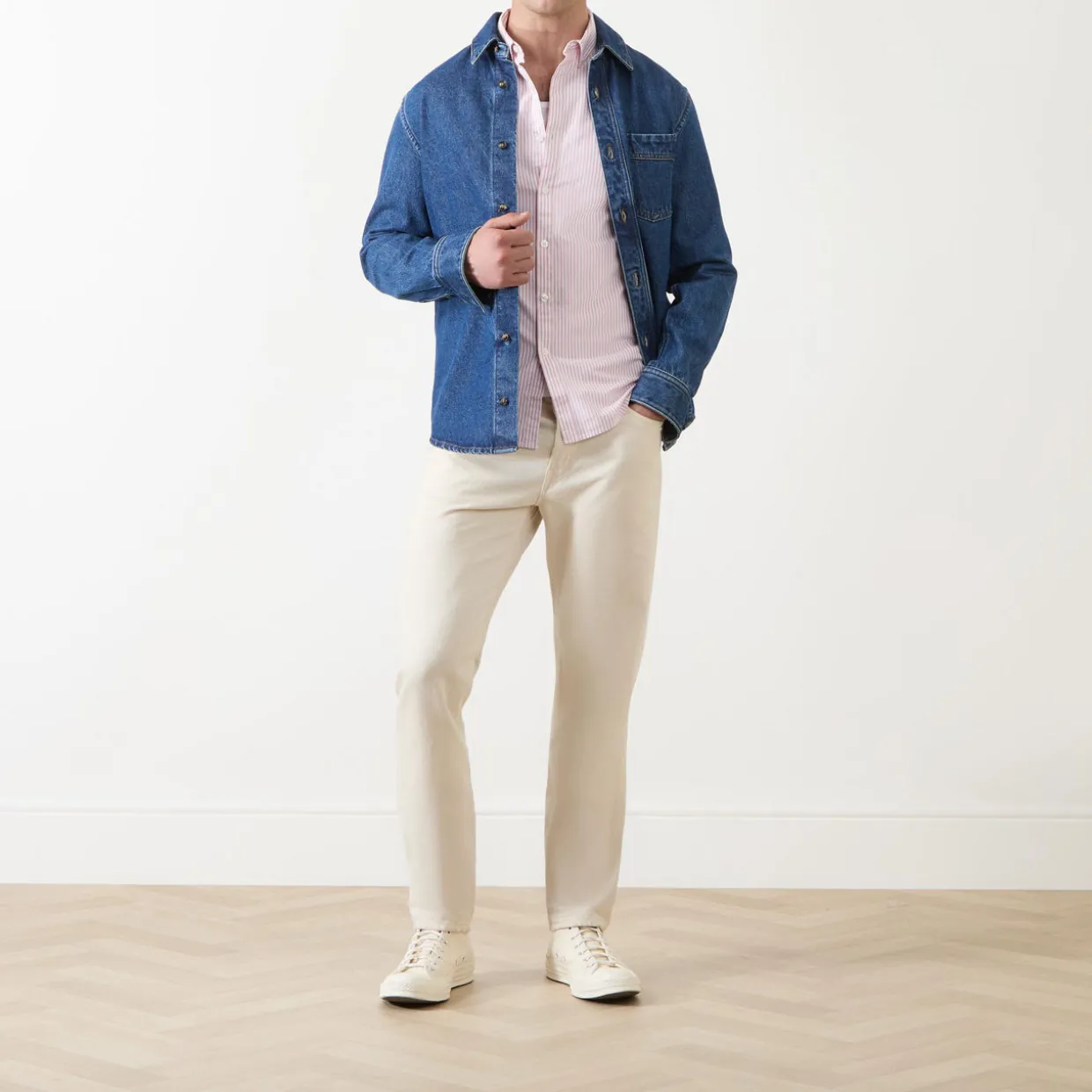 Brewer Striped Casual Shirt