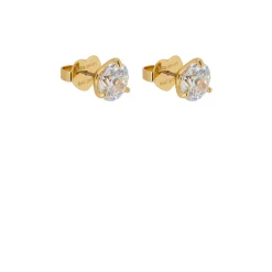 Brilliant Statement Trio-Prong Studs