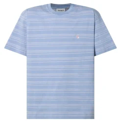 Brodine Striped Logo T-Shirt