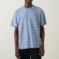 Brodine Striped Logo T-Shirt